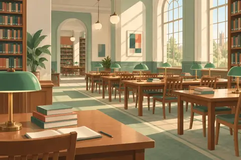 Decorative illustration for Graduate School calendars