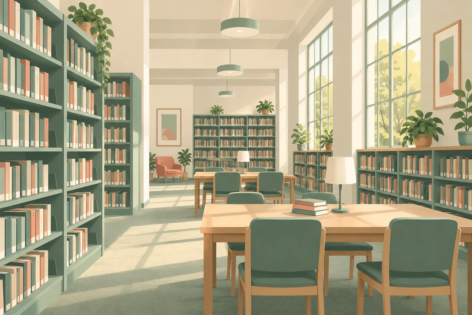 Decorative illustration for High School calendars